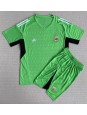 Argentina Brankářské Domácí dres pro děti MS 2022 Krátký Rukáv (+ trenýrky)